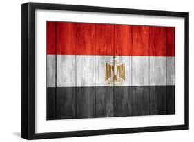 Flag Of Egypt-Miro Novak-Framed Premium Giclee Print