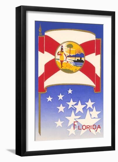 Flag of Florida-null-Framed Art Print