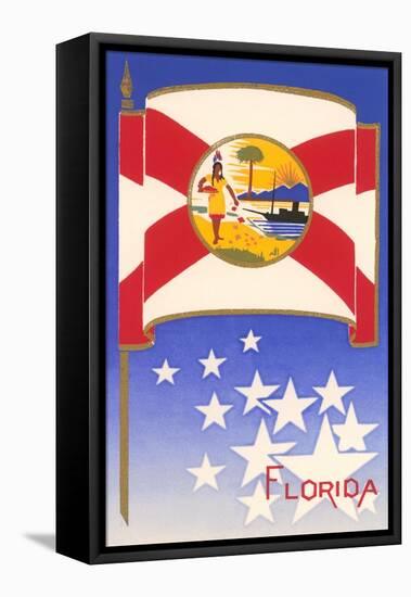 Flag of Florida-null-Framed Stretched Canvas