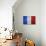 Flag Of France-Miro Novak-Art Print displayed on a wall