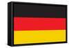 Flag of Germany-Krivinis-Framed Stretched Canvas