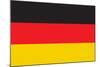 Flag of Germany-Krivinis-Mounted Photographic Print