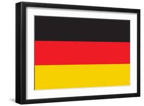 Flag of Germany-Krivinis-Framed Photographic Print