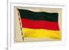 Flag of Germany-null-Framed Premium Giclee Print