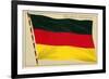 Flag of Germany-null-Framed Premium Giclee Print