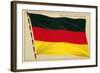 Flag of Germany-null-Framed Art Print