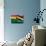 Flag Of Ghana-Yuinai-Art Print displayed on a wall