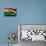 Flag Of Ghana-Yuinai-Mounted Art Print displayed on a wall