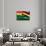 Flag Of Ghana-Yuinai-Art Print displayed on a wall