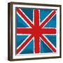 Flag of Great Britain-Yuyula-Framed Art Print