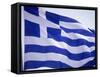 Flag of Greece-Barry Winiker-Framed Stretched Canvas