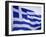 Flag of Greece-Barry Winiker-Framed Premium Photographic Print