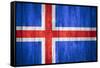 Flag Of Iceland-Miro Novak-Framed Stretched Canvas