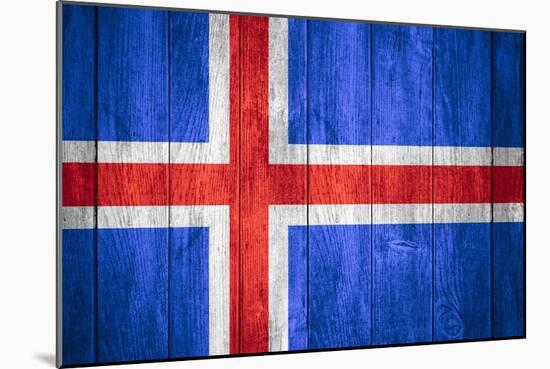 Flag Of Iceland-Miro Novak-Mounted Art Print