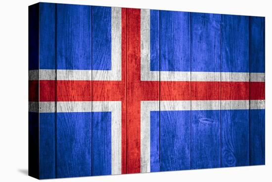 Flag Of Iceland-Miro Novak-Stretched Canvas