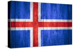 Flag Of Iceland-Miro Novak-Stretched Canvas