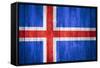 Flag Of Iceland-Miro Novak-Framed Stretched Canvas