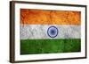 Flag Of India-Miro Novak-Framed Art Print