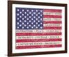 Flag of Inspiration-Maria Mendez-Framed Art Print