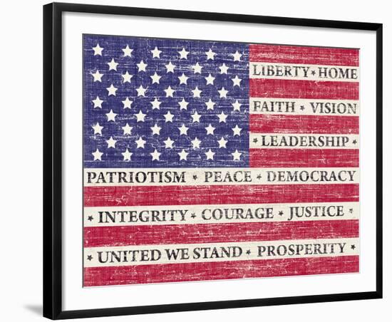 Flag of Inspiration-Maria Mendez-Framed Art Print