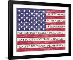 Flag of Inspiration-Maria Mendez-Framed Art Print