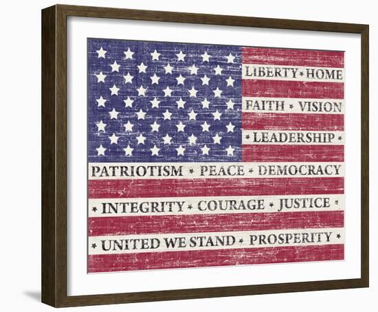 Flag of Inspiration-Maria Mendez-Framed Giclee Print