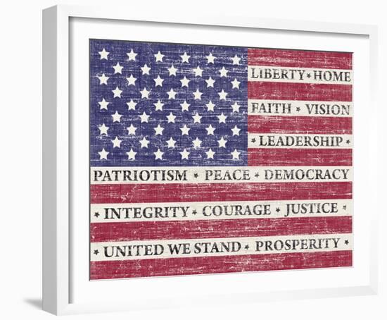 Flag of Inspiration-Maria Mendez-Framed Giclee Print