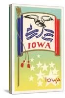 Flag of Iowa-null-Stretched Canvas