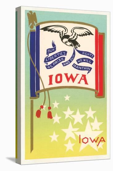 Flag of Iowa-null-Stretched Canvas