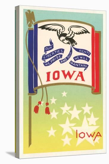 Flag of Iowa-null-Stretched Canvas