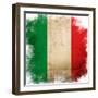 Flag Of Italy-ilolab-Framed Art Print