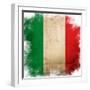 Flag Of Italy-ilolab-Framed Art Print