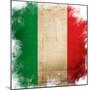 Flag Of Italy-ilolab-Mounted Art Print