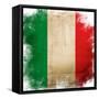 Flag Of Italy-ilolab-Framed Stretched Canvas