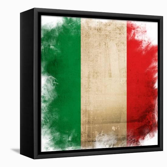 Flag Of Italy-ilolab-Framed Stretched Canvas