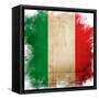 Flag Of Italy-ilolab-Framed Stretched Canvas