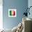 Flag Of Italy-ilolab-Framed Art Print displayed on a wall