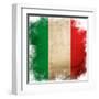 Flag Of Italy-ilolab-Framed Art Print