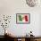 Flag of Italy-null-Framed Premium Giclee Print displayed on a wall