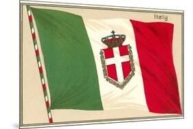 Flag of Italy-null-Mounted Art Print