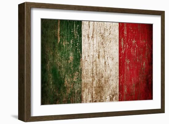Flag Of Italy-hitdelight-Framed Art Print