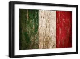 Flag Of Italy-hitdelight-Framed Art Print