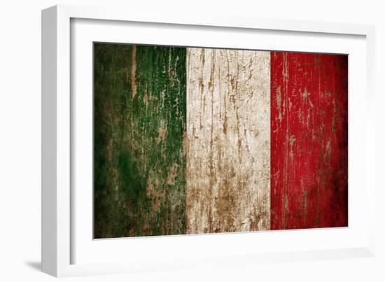 Flag Of Italy-hitdelight-Framed Art Print