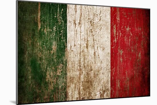 Flag Of Italy-hitdelight-Mounted Art Print