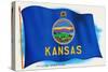 Flag of Kansas-null-Stretched Canvas
