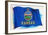 Flag of Kansas-null-Framed Art Print