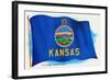 Flag of Kansas-null-Framed Art Print