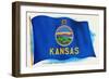 Flag of Kansas-null-Framed Art Print