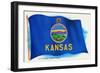 Flag of Kansas-null-Framed Art Print