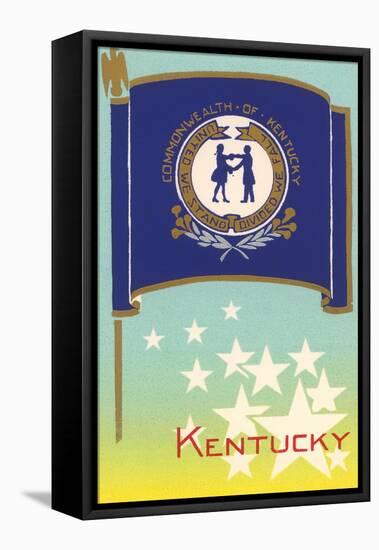 Flag of Kentucky-null-Framed Stretched Canvas